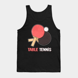 Table Tennis Tank Top